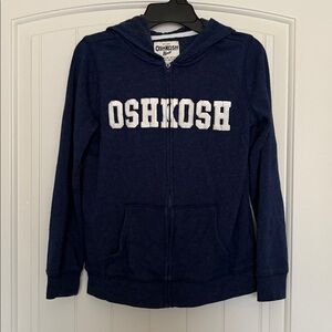 OshKosh Blue Zip-Up Hoodie